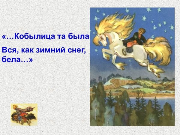 Конек горбунок кобылица