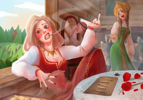 Девица из сказки