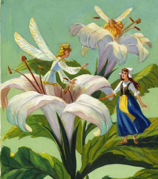Ханс христиан Андерсен Дюймовочка