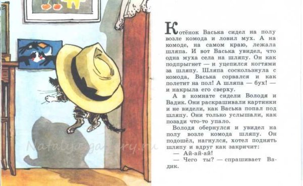 Рассказ Николая Носова Живая шляпа