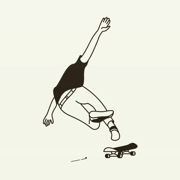 Скейт эскиз