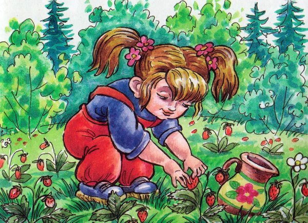 Иллюстрации к сказке Катаева дудочка и кувшинчик