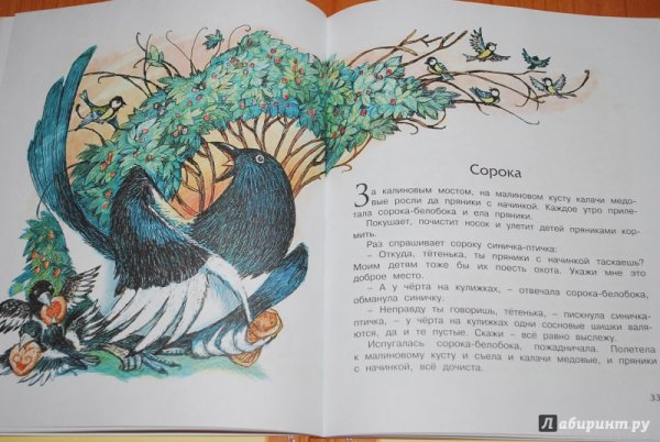 Сорочьи сказки Алексей толстой сорока