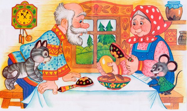 Русская сказка Курочка Ряба
