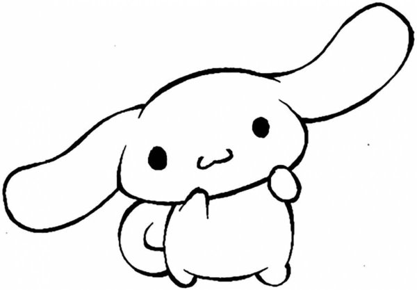 Cinnamoroll раскраска