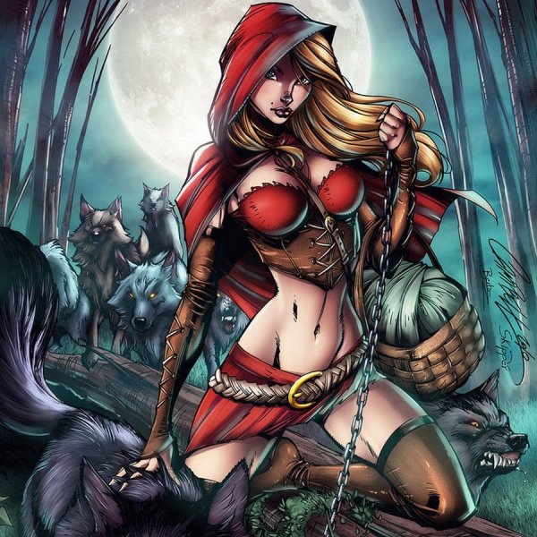 Grimm Fairy Tales красная шапочка