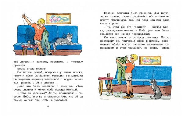 Рассказ н.Носова заплатка