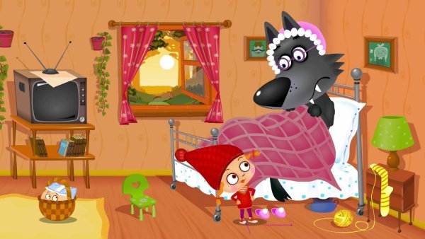 Красная шапочка машины сказки 4