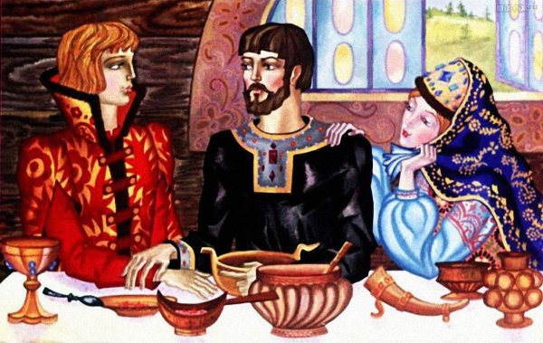 Иллюстрации к сказке Марья Моревна