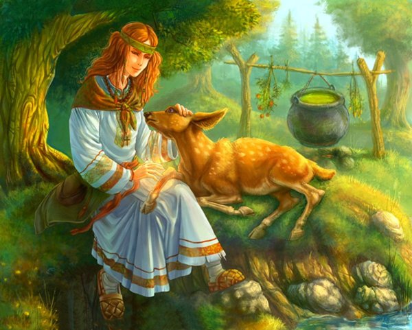 Берегиня Шишкин Славянская богиня