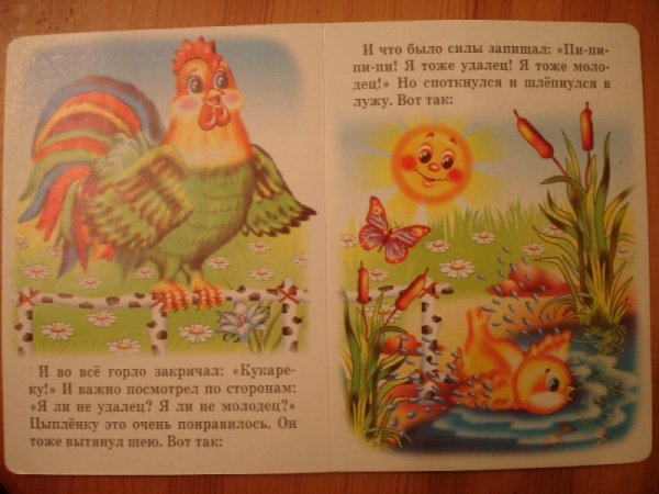 К Чуковский цыпленок с иллюстрациями