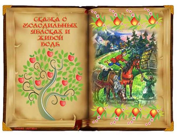 Сказка о молодильных яблоках и живой воде