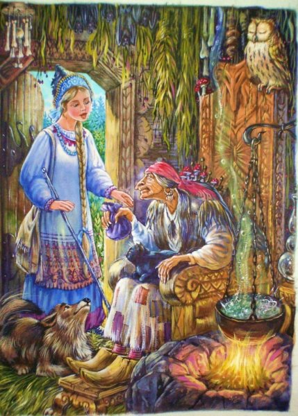 Сказка Василиса Поповна