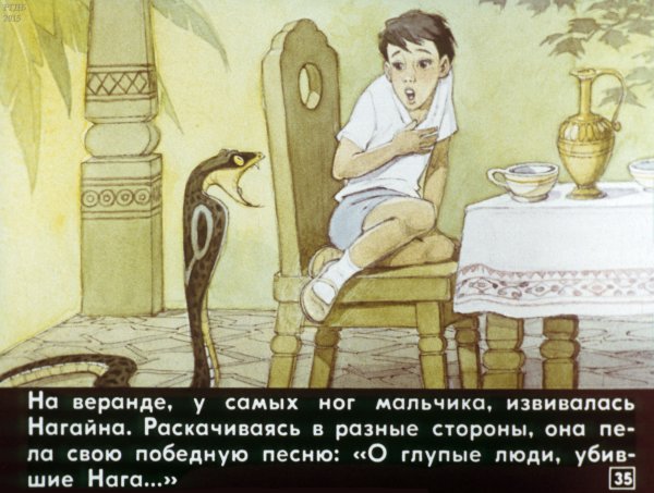 Диафильм Рикки Тикки Тави