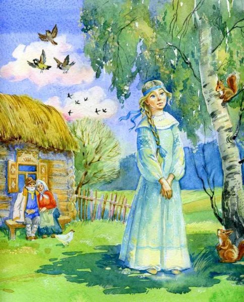 Снегурочка русская нар. Сказка