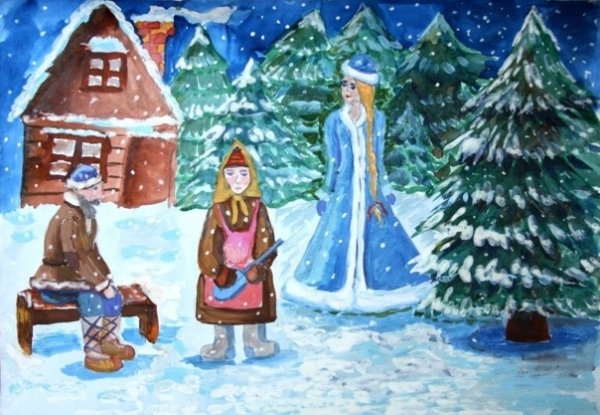 Сюжет сказки Снегурочка