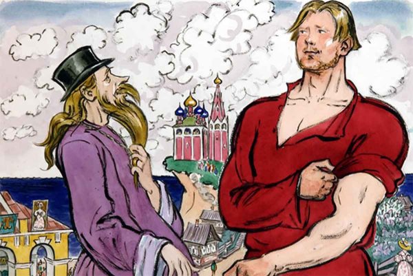 Поп Толоконный лоб Пушкин