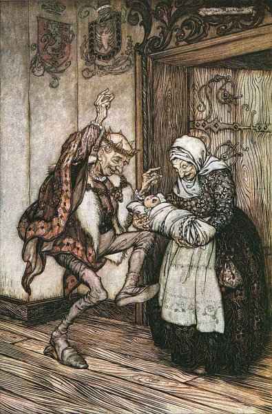 Рэкхем сказки братьев Гримм