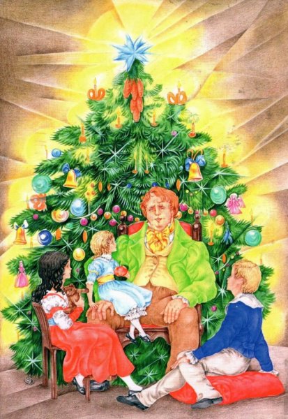 Ель сказка Андерсена