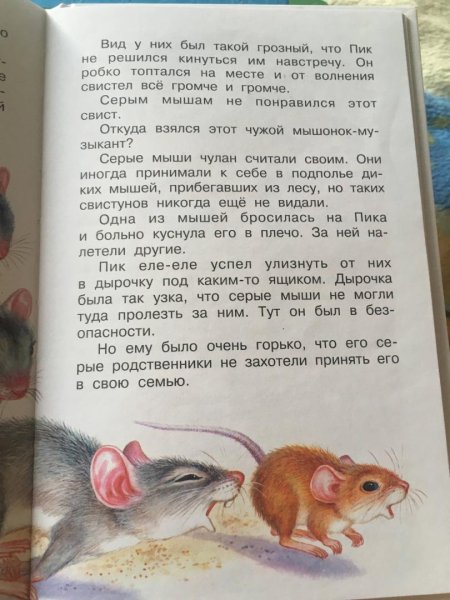 Продолжение сказки мышонок пик