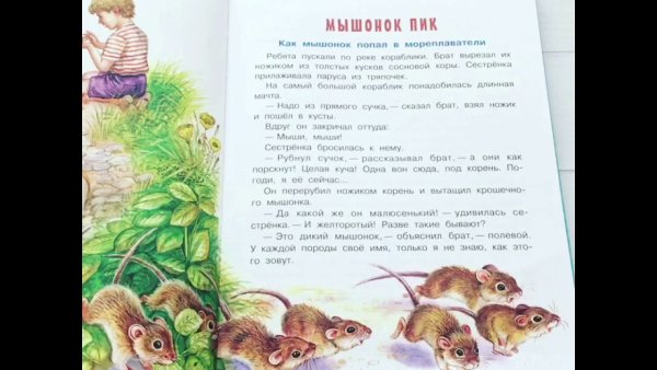 Мышонок пик текст