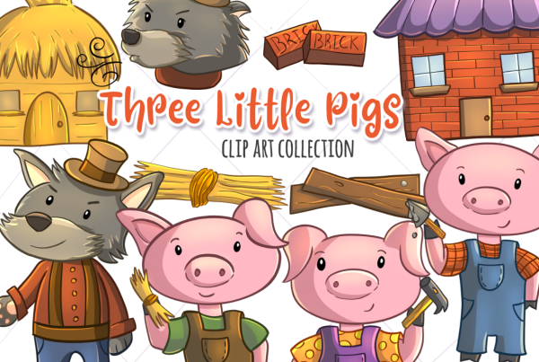 The three little Pigs
