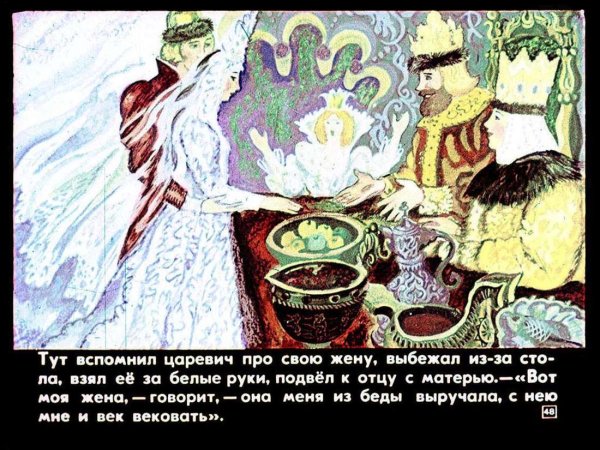 Сказка о царе Берендее Жуковский иллюстрации