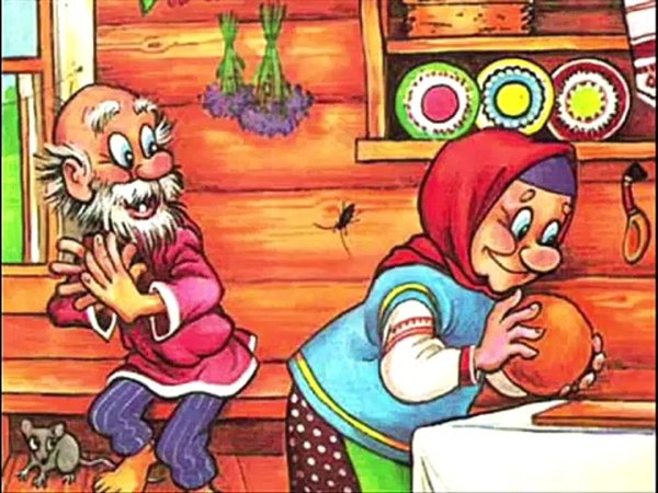 Колобок бабушка и дедушка