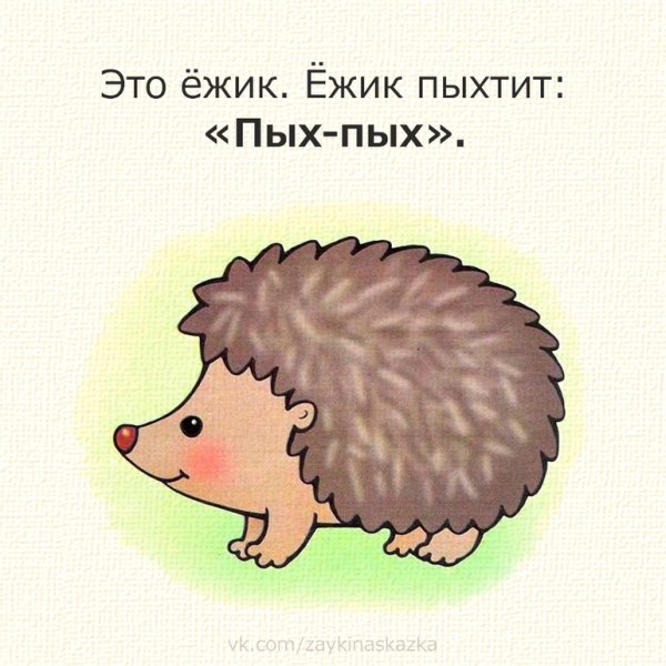 Ежик пыхтит
