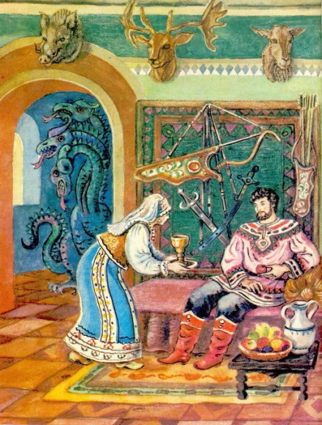 Чудесная рубашка русская народная сказка