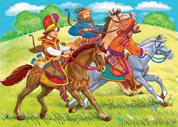 Иван Царевич и 3 богатыря