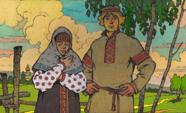 Вдовий сын сказка
