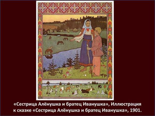 Билибин братец Иванушка сестрица