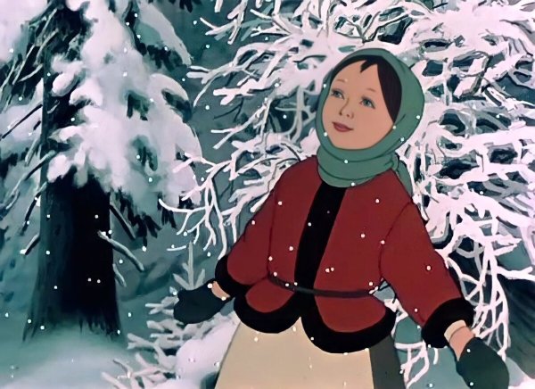 Двенадцать месяцев мультфильм 1956