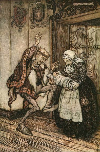 Рэкхем сказки братьев Гримм