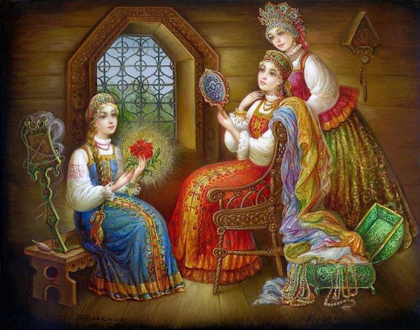 Аксаков Аленький цветочек Настенька