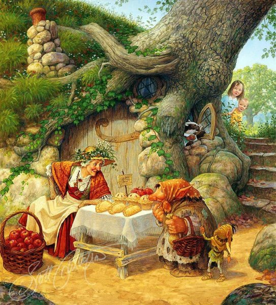 Художника Скотт Густафсон (Scott Gustafson)иллюстрации