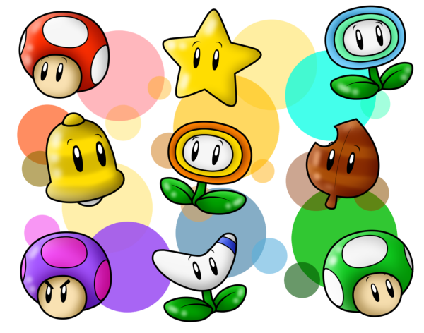 Super Mario Bros 3 Power ups