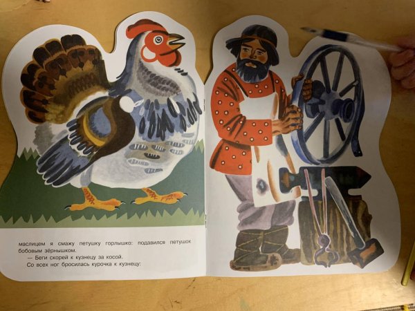 Петушок и бобовое зернышко книга