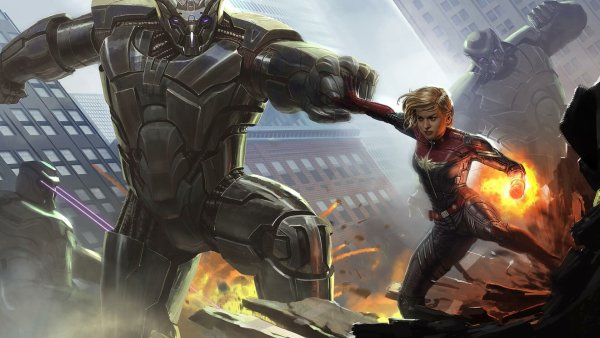 Marvel Captain Concept Art
