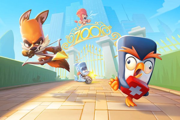 Герои игры Zooba