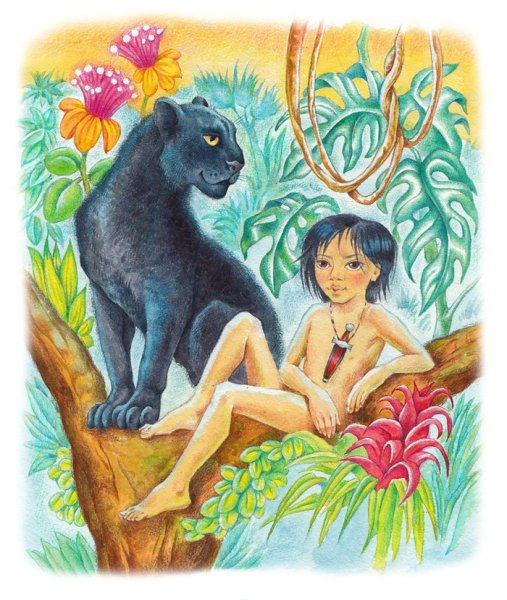 Персонажи Маугли Киплинга