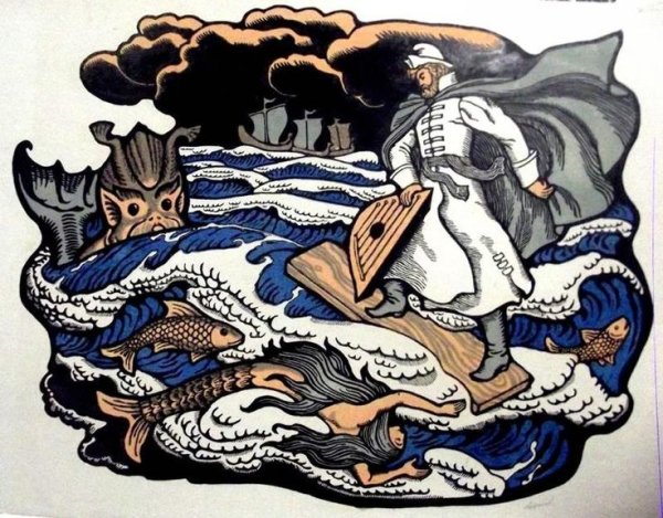 Садко художник и.Архипов