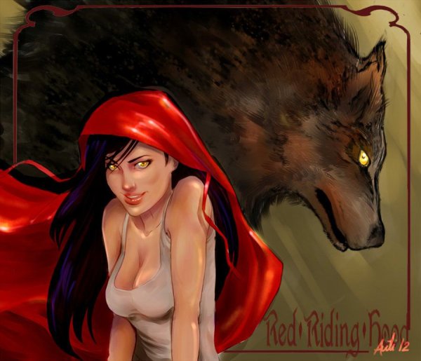 Красная шапочка / Red riding Hood, волк