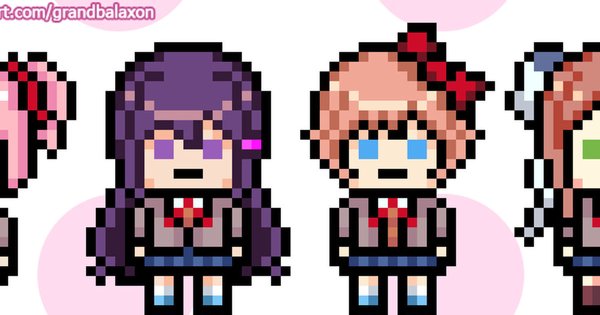 Doki Doki Pixel Danganronpa