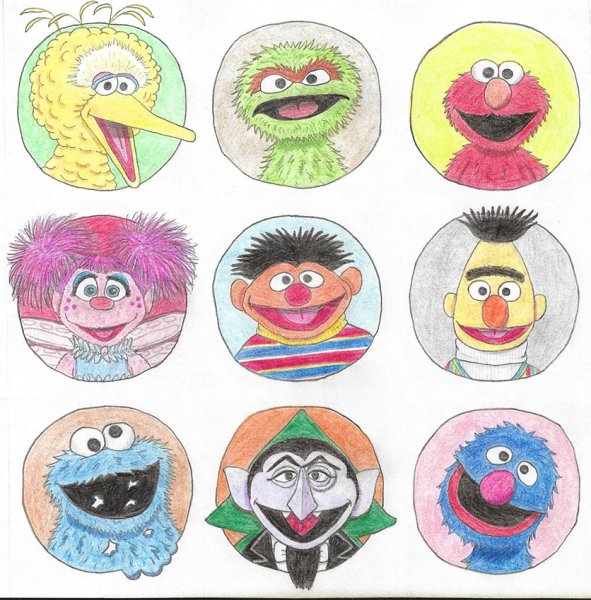Sesame Street characters