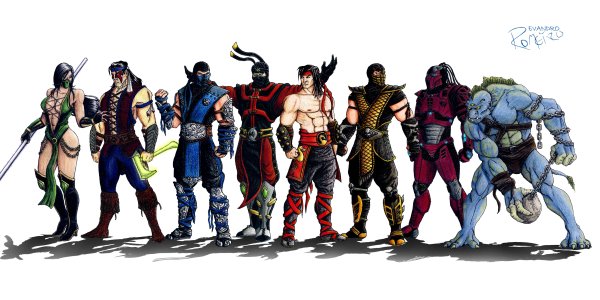 Mortal Kombat герои