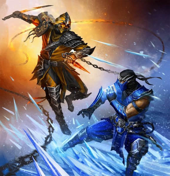George Vostrikov Art Mortal Kombat
