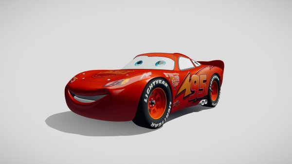 Lightning MCQUEEN 3d model
