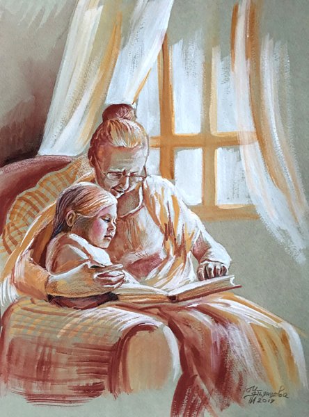 Бабушкины сказки рисунок